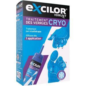 Excilor Cryo Verrues - Traitement Verrues - 50ml - Publicité Excilor Cryo Verrues - Traitement Verrues - 50ml - Publicité