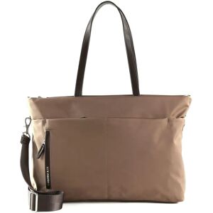 Mandarina Duck Light Brown Nylon Tote Bag - Tote Bag Mandarina Duck Light Brown Nylon Tote Bag - Tote Bag