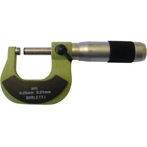 Borletti Micrometer 0-25mm - External Caliper - DIN 863, ISO 3611 Borletti Micrometer 0-25mm - External Caliper - DIN 863, ISO 3611