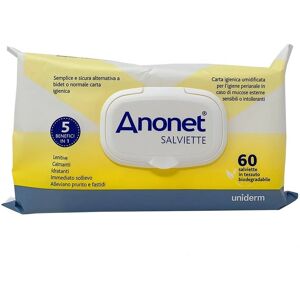 Uniderm Farmaceutici Srl Anonet Lingettes Hygiène Intime - 60 pièces - Publicité Uniderm Farmaceutici Srl Anonet Lingettes Hygiène Intime - 60 pièces - Publicité