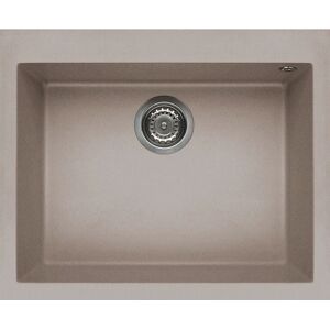 Lavello Elleci Quadra 110 Tortora Granitek - Una Vasca 61x50 cm Lavello Elleci Quadra 110 Tortora Granitek - Una Vasca 61x50 cm