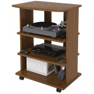 Carro de TV de madera Argonauta - 2 estantes - 60x45x81 cm - Soporte de TV Carro de TV de madera Argonauta - 2 estantes - 60x45x81 cm - Soporte de TV