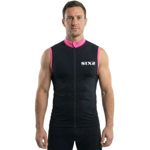 Veste sans manches BIKE2 Noir Rose - Vêtements de cyclisme - Publicité Veste sans manches BIKE2 Noir Rose - Vêtements de cyclisme - Publicité