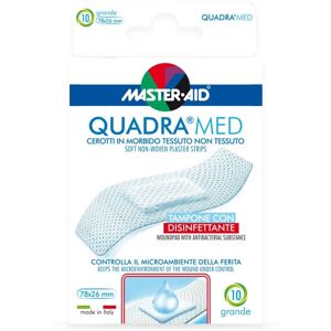 Pietrasanta Pharma Spa Master-Aid Quadramed Cerotti per ferite - Ipoallergenici, Traspiranti Pietrasanta Pharma Spa Master-Aid Quadramed Cerotti per ferite - Ipoallergenici, Traspiranti