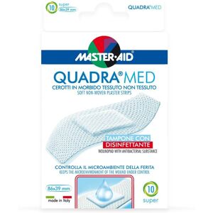 Master Aid Quadra Dermoattivo Super - Sebkezelő ragasztószalag Master Aid Quadra Dermoattivo Super - Sebkezelő ragasztószalag