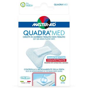 PIETRASANTA PHARMA SPA Cerotto Master-Aid Quadra Dermoattivo Dita 6 Pezzi - Cerotto per ferite PIETRASANTA PHARMA SPA Cerotto Master-Aid Quadra Dermoattivo Dita 6 Pezzi - Cerotto per ferite