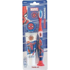Zestaw podróżny Marvel Spiderman - Zestaw do pielęgnacji zębów dla dzieci Zestaw podróżny Marvel Spiderman - Zestaw do pielęgnacji zębów dla dzieci