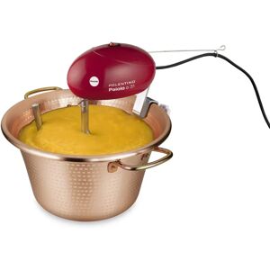 Cocotte à polenta MACOM 851 en cuivre avec mélangeur électrique - 31cm - Publicité Cocotte à polenta MACOM 851 en cuivre avec mélangeur électrique - 31cm - Publicité