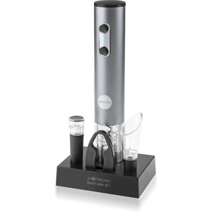 Macom Silber/Schwarz Smart Weinset - Weinaccessoire Macom Silber/Schwarz Smart Weinset - Weinaccessoire