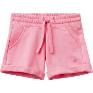 Benetton Modelo Rosa Pantalones Cortos de Algodón - Shorts Benetton Modelo Rosa Pantalones Cortos de Algodón - Shorts