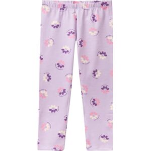 Benetton Lila Blommiga Leggings - Barn Benetton Lila Blommiga Leggings - Barn
