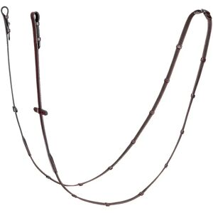 Rênes de cheval Equiline - Cuir antidérapant 7 stops - Publicité Rênes de cheval Equiline - Cuir antidérapant 7 stops - Publicité
