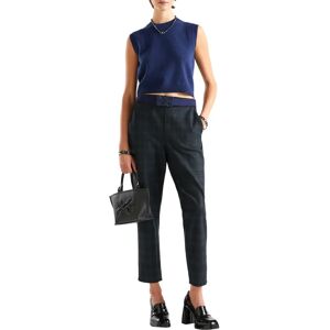 Benetton S Black Patterned Pants - Pants Benetton S Black Patterned Pants - Pants