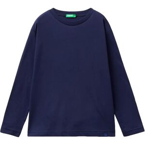 Benetton 3XL Dark Blue Organic Cotton Crew Neck T-shirt - Kids Benetton 3XL Dark Blue Organic Cotton Crew Neck T-shirt - Kids