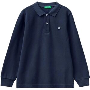 Benetton S Organic Cotton Long Sleeve Polo - Polo Shirt Benetton S Organic Cotton Long Sleeve Polo - Polo Shirt