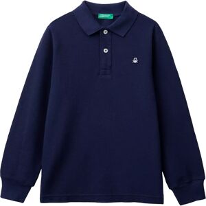 Benetton M Dark Blue Organic Cotton Polo Shirt - Polo shirt Benetton M Dark Blue Organic Cotton Polo Shirt - Polo shirt