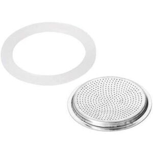 FOREVER 121587 - Filter en gasket voor koffiezetapparaat - Geschikt voor 4 koppen FOREVER 121587 - Filter en gasket voor koffiezetapparaat - Geschikt voor 4 koppen
