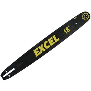 Barra de motosierra Excel - 45cm, paso 3/8'', espesor 1,3mm Barra de motosierra Excel - 45cm, paso 3/8'', espesor 1,3mm