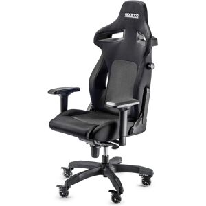 Cadeira de Jogo Sparco Stint Preta - Ergonômica, Ajustável, Apoio Cadeira de Jogo Sparco Stint Preta - Ergonômica, Ajustável, Apoio