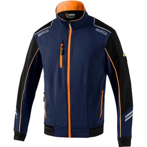 Sparco TW Sports Jacke - Dunkelblau, Orange, Blau Sparco TW Sports Jacke - Dunkelblau, Orange, Blau