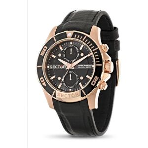 SECTOR R3251577004 Montre - Quartz Homme Noir Or - Publicité SECTOR R3251577004 Montre - Quartz Homme Noir Or - Publicité