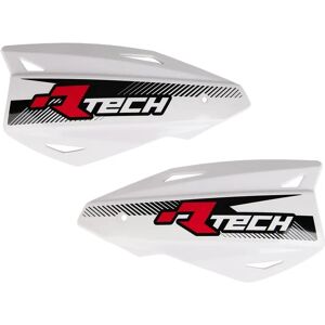 Race Tech Vertigo Handguards - Blancs Réglables - Protection MX/Enduro - Publicité Race Tech Vertigo Handguards - Blancs Réglables - Protection MX/Enduro - Publicité