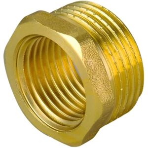 Riduzione Tiemme - Maschio Femmina - Ottone - 1 pollice x 3/8 pollice Riduzione Tiemme - Maschio Femmina - Ottone - 1 pollice x 3/8 pollice