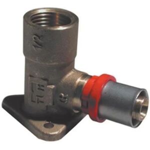 Raccordo curvo femmina a pressare - 3/4 di pollice per tubo multilayer Raccordo curvo femmina a pressare - 3/4 di pollice per tubo multilayer