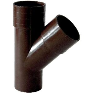 DIANHYDRO Modello 80 - Curva 45° per acqua piovana - Marrone DIANHYDRO Modello 80 - Curva 45° per acqua piovana - Marrone