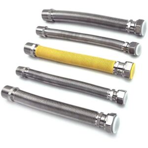 Kit de Caldera de Gas Dianhydro - Conectores de Acero Inoxidable 220/420 mm Kit de Caldera de Gas Dianhydro - Conectores de Acero Inoxidable 220/420 mm