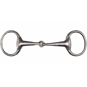 Mors en acier inoxydable TATTINI - Bouche 23mm, Anneaux 70mm - Publicité Mors en acier inoxydable TATTINI - Bouche 23mm, Anneaux 70mm - Publicité