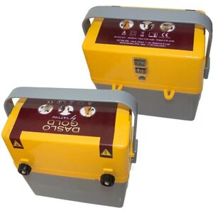 DASLO Gold Batterie et Secteur Énergiseur pour clôtures - Jusqu'à 10 km - Publicité DASLO Gold Batterie et Secteur Énergiseur pour clôtures - Jusqu'à 10 km - Publicité