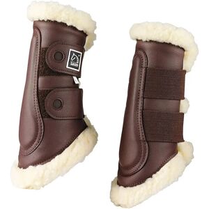 Protecteur de tendon pour cheval en peau de mouton TATTINI - Protecteur de tendon pour cheval + agneau arrière - Publicité Protecteur de tendon pour cheval en peau de mouton TATTINI - Protecteur de tendon pour cheval + agneau arrière - Publicité