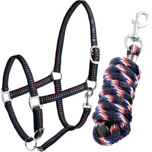 TATTINI Bridon rembourré en nylon et corde de conduite - Publicité TATTINI Bridon rembourré en nylon et corde de conduite - Publicité
