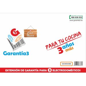 Garantía3 G3CNPDES3500 - Extensão de garantia de 3 anos Garantía3 G3CNPDES3500 - Extensão de garantia de 3 anos
