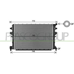 PRASCO AD324R006 Radiator - Engine Cooling PRASCO AD324R006 Radiator - Engine Cooling
