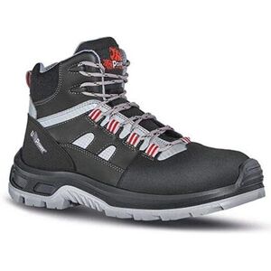 Scarpe di sicurezza U-Power Nero / Grigio / Rosso - Cross S3 SRC Scarpe di sicurezza U-Power Nero / Grigio / Rosso - Cross S3 SRC