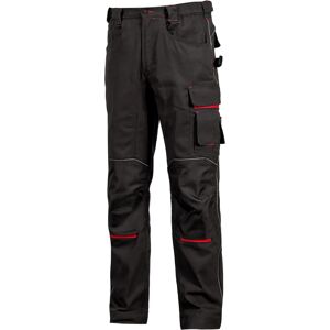 Pantaloni da lavoro U-power DW022BC-52 - Nero Carbonio con molte tasche Pantaloni da lavoro U-power DW022BC-52 - Nero Carbonio con molte tasche