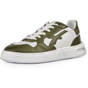 U-power Genesis Wit en Groen Sneakers - Sneakers U-power Genesis Wit en Groen Sneakers - Sneakers