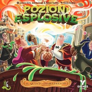 Ghenos - Potions Explosives, Le Cinquième Ingrédient - Extension Du Jeu De Société - Publicité Ghenos - Potions Explosives, Le Cinquième Ingrédient - Extension Du Jeu De Société - Publicité