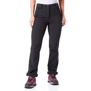 CMP Black Softshell Pants - Windproof & Water-Resistant - Outdoor CMP Black Softshell Pants - Windproof & Water-Resistant - Outdoor