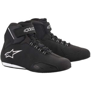 Alpinestars Sektor Zapatos de motocicleta - Negro Blanco - Ligero CE2 Alpinestars Sektor Zapatos de motocicleta - Negro Blanco - Ligero CE2