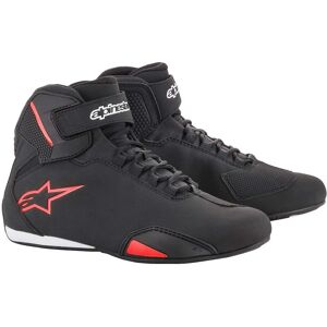 Alpinestars Sektor Zapatos de motocicleta - Negro Blanco - Zapatos de motocicleta Alpinestars Sektor Zapatos de motocicleta - Negro Blanco - Zapatos de motocicleta
