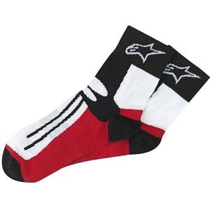 Calcetines Cortos de Carrera de Alpinestars - Unisex Negro Rojo - Calcetines Calcetines Cortos de Carrera de Alpinestars - Unisex Negro Rojo - Calcetines