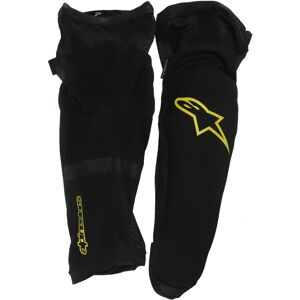 Alpinestars Paragon Plus Knee / Shin Protectors - Black Yellow - Unisex Alpinestars Paragon Plus Knee / Shin Protectors - Black Yellow - Unisex