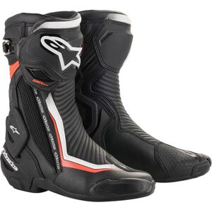 Bottes moto Alpinestars SMX Plus V2 - Noir, Rouge, Blanc - Bottes de moto - Publicité Bottes moto Alpinestars SMX Plus V2 - Noir, Rouge, Blanc - Bottes de moto - Publicité