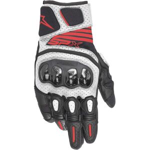 Alpinestars SP X Air Carbon V2 Gloves - Black/White/Red Alpinestars SP X Air Carbon V2 Gloves - Black/White/Red