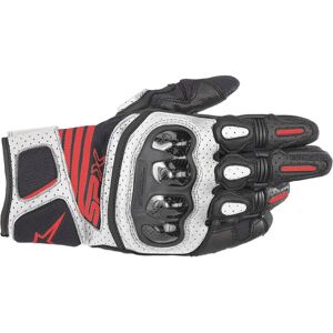 Gants Alpinestars SP X Air Carbon V2 - Noir/Blanc/Rouge Gants Alpinestars SP X Air Carbon V2 - Noir/Blanc/Rouge