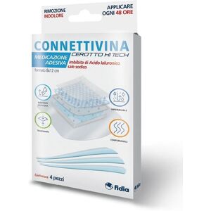 Fidia Farmaceutici Spa Connettivina - Medicazione per Ferite 8x12cm - 4 pezzi Fidia Farmaceutici Spa Connettivina - Medicazione per Ferite 8x12cm - 4 pezzi