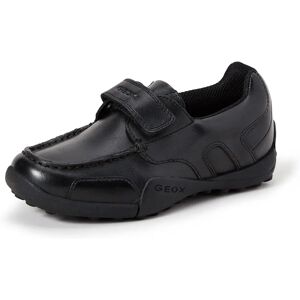 Geox Boy's J W.Snake B School Shoes - Black - Size 2.5 - Leather Geox Boy's J W.Snake B School Shoes - Black - Size 2.5 - Leather